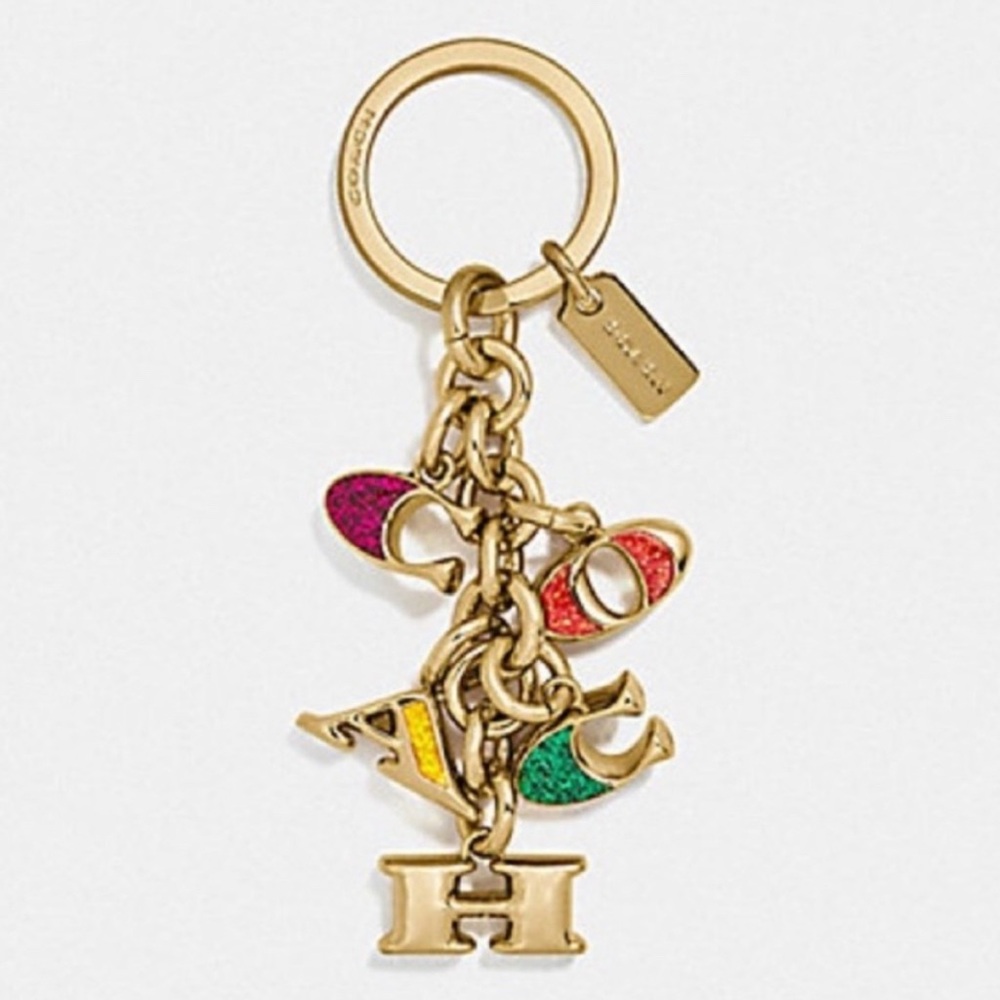 NWT Coach Bag Charm Hang Tag